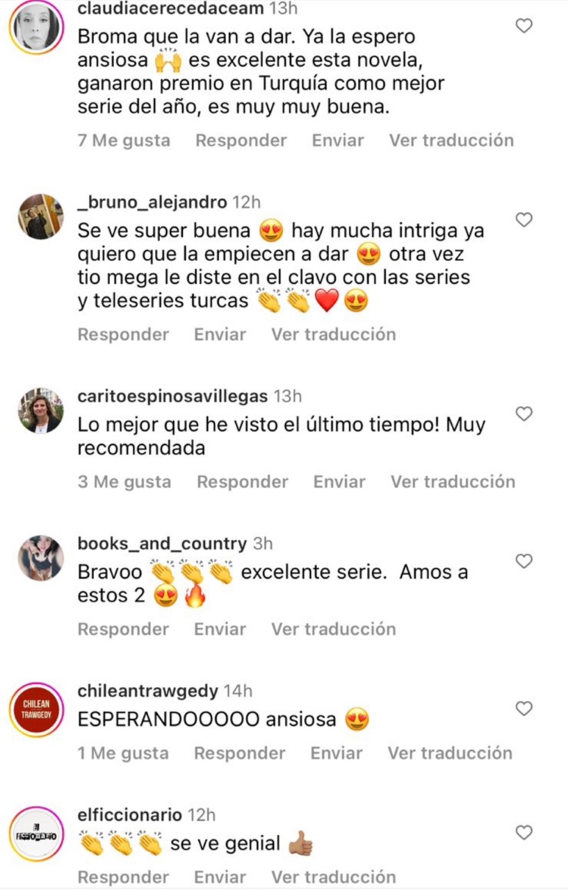comentarios fanáticas