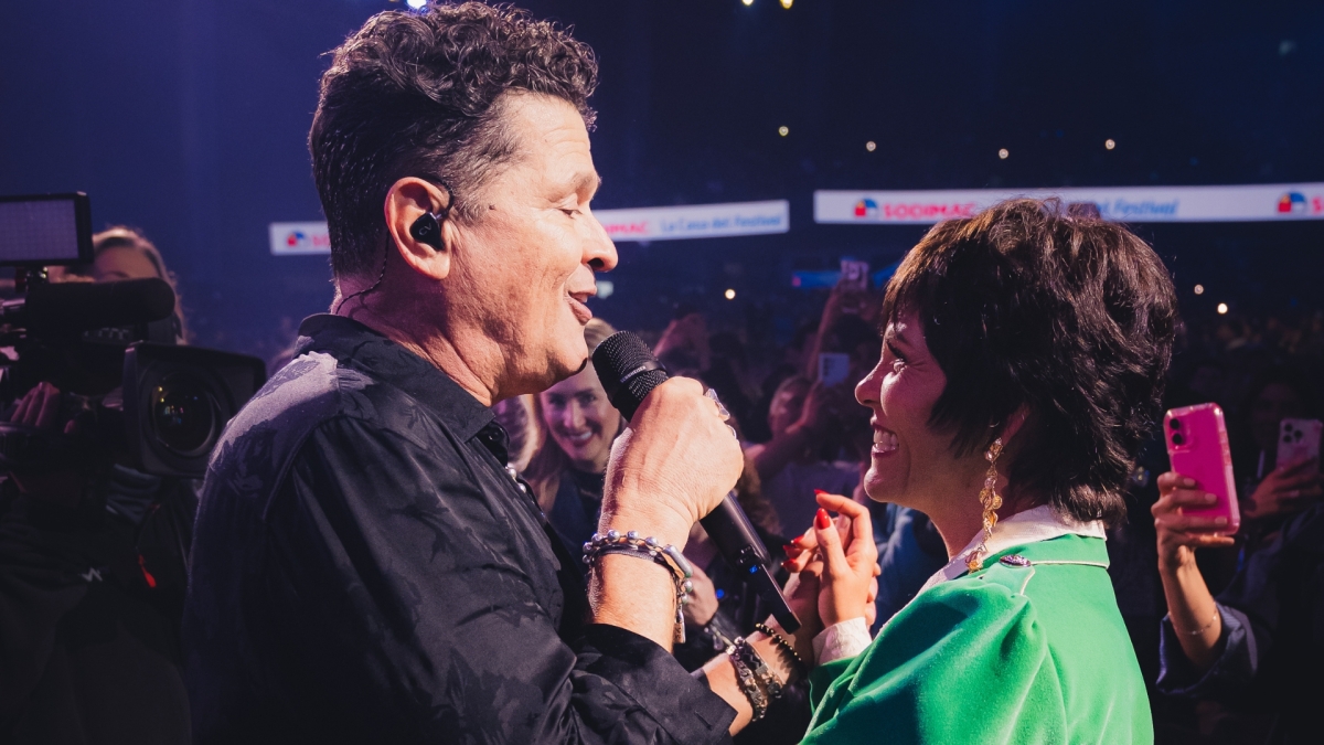 Carlos Vives y Pao Volpato